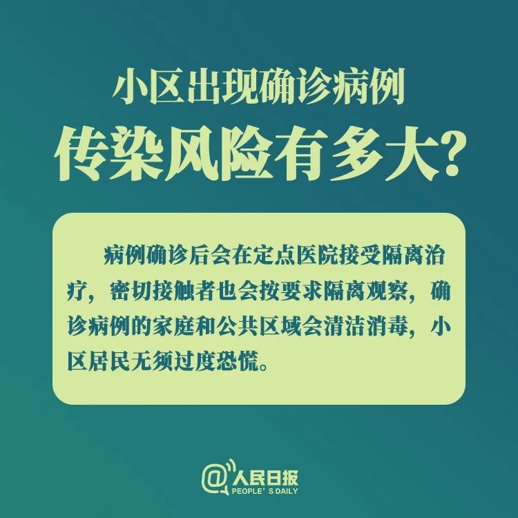 小区出现确诊病例咋办？医护会把病毒带出来吗？答案来了！